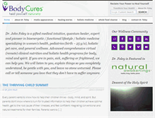 Tablet Screenshot of bodycures.com